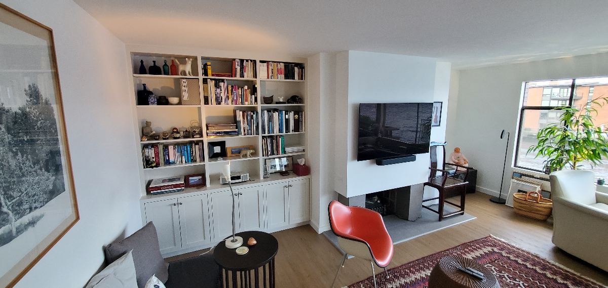 Living Room Cabinetry after