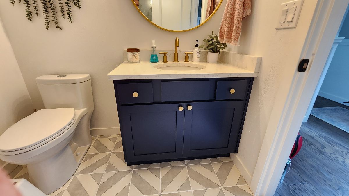 Bathroom Vanity after