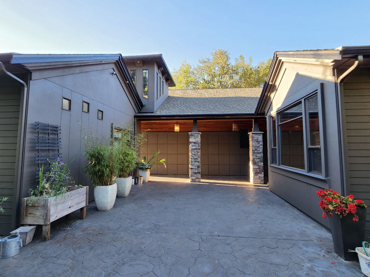 Courtyard Exterior after