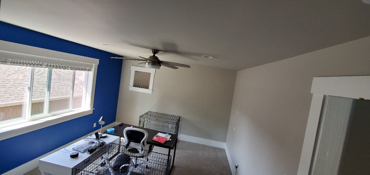 Accent Wall Transformation before SEACOL finishing