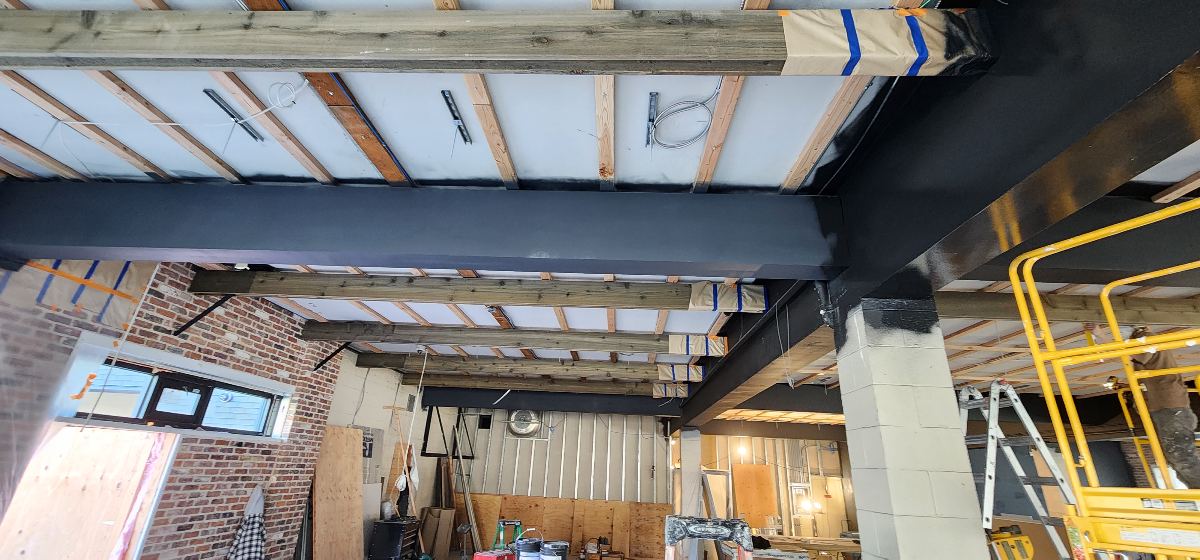Commercial Garage before SEACOL finishing