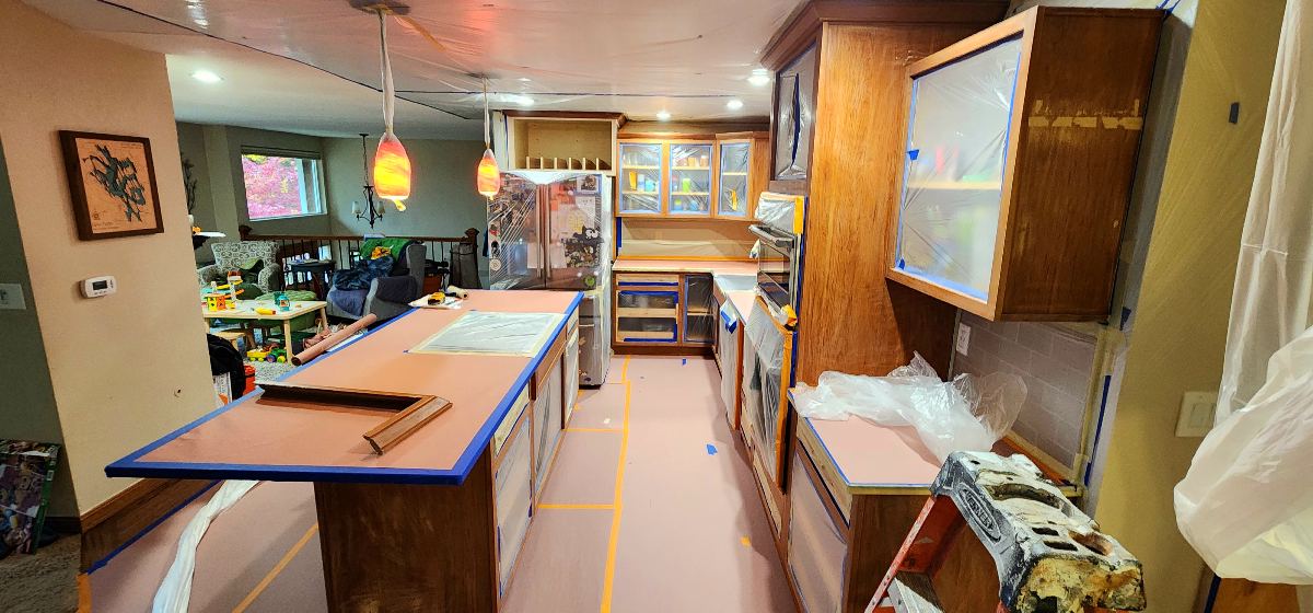 Kitchen Masking & Protection by SEACOL