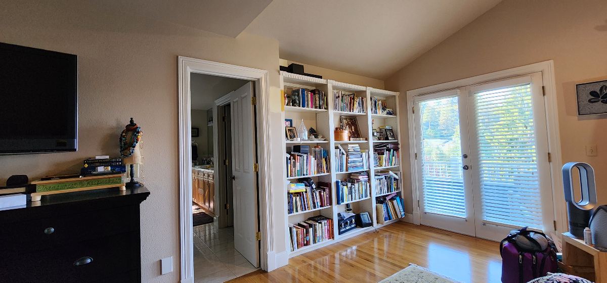 Built-In Bookshelf before SEACOL finishing