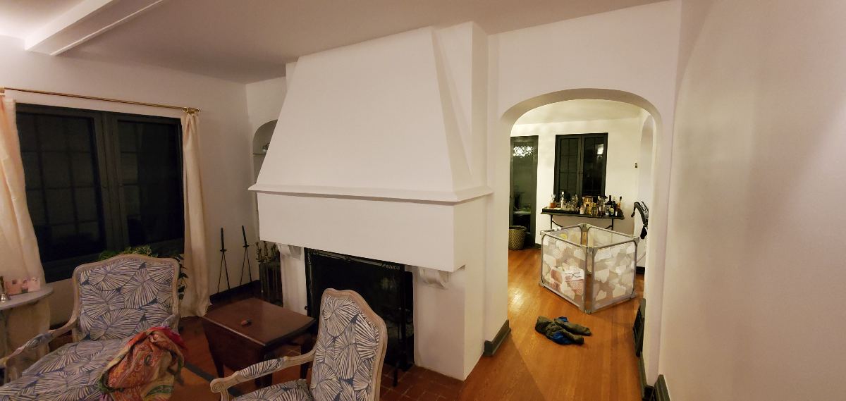 Fireplace Customization before SEACOL finishing