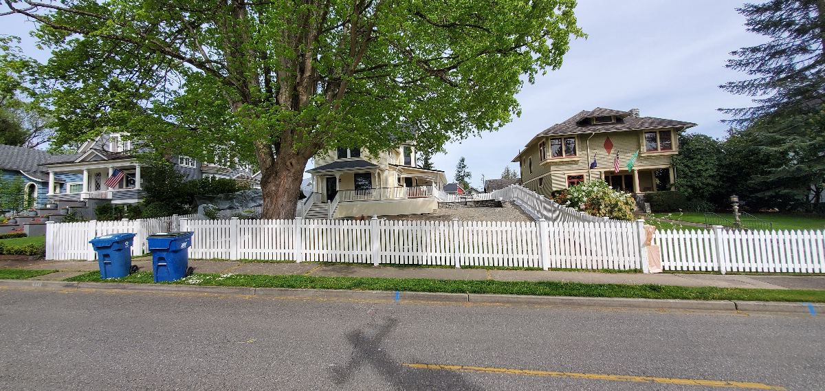 Fence Painting after SEACOL finishing