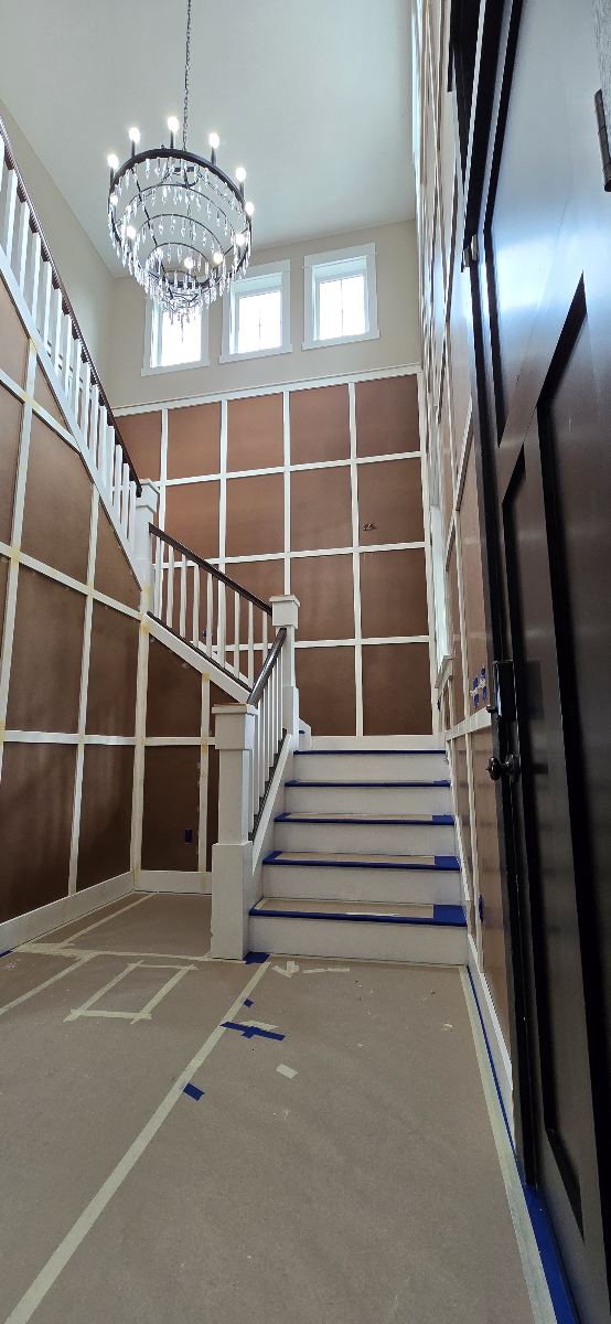 Stairway & Railing Transformation before