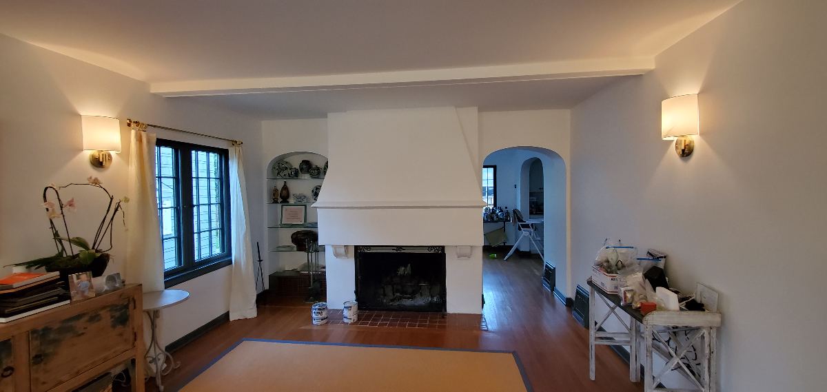 Fireplace & Surround before