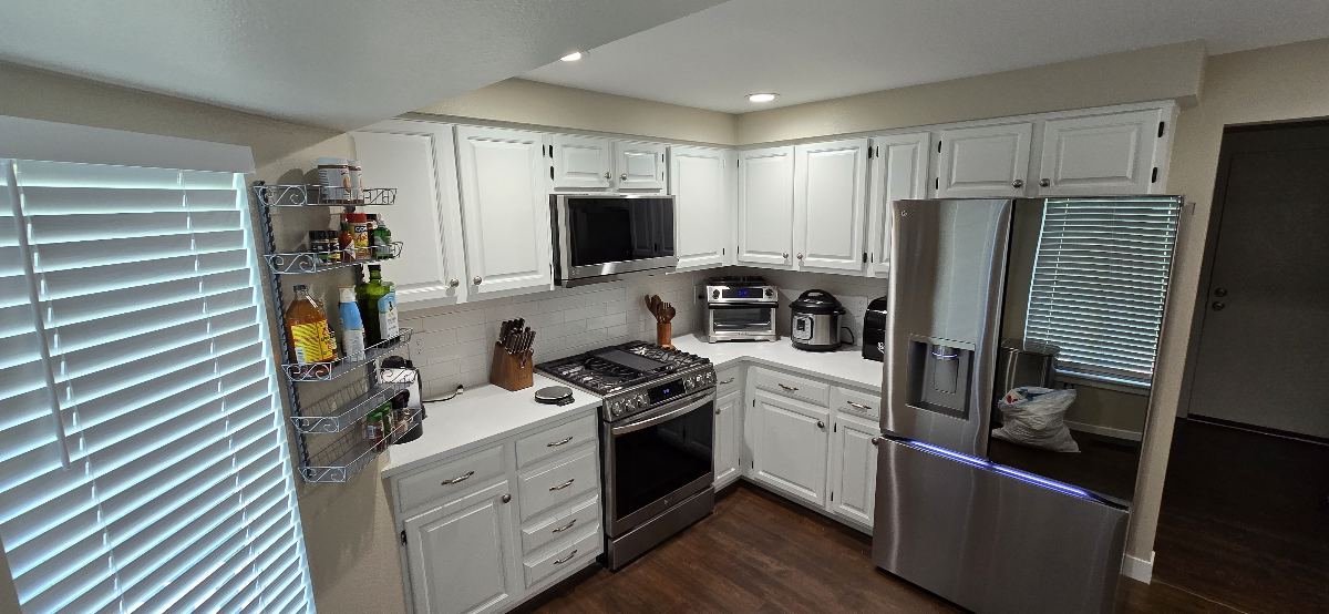 Two-Tone Kitchen before