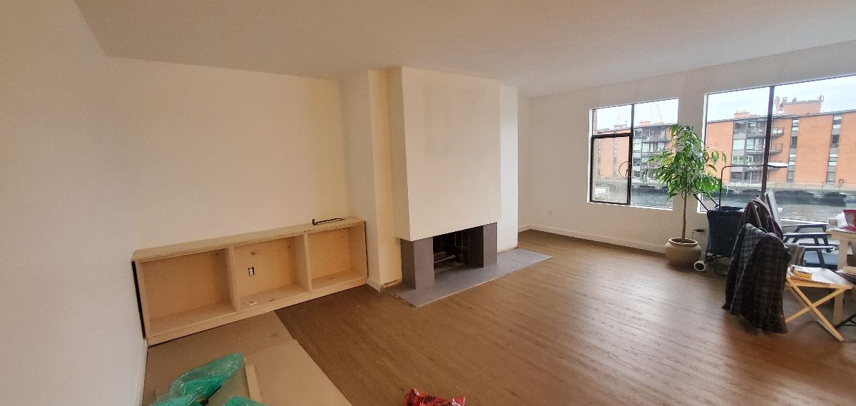 Living Room Cabinetry before