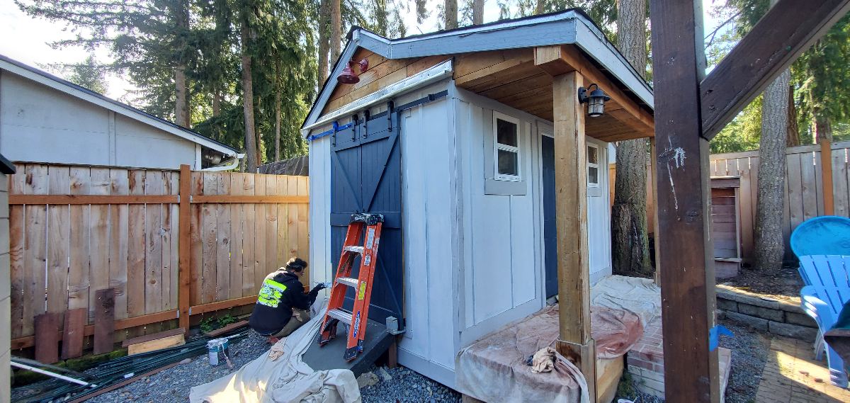 Garden Shed before